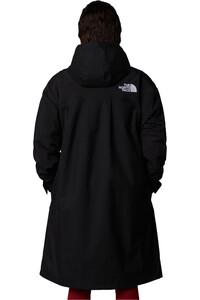 The North Face chaqueta impermeable mujer W REIGN ON PARKA vista trasera