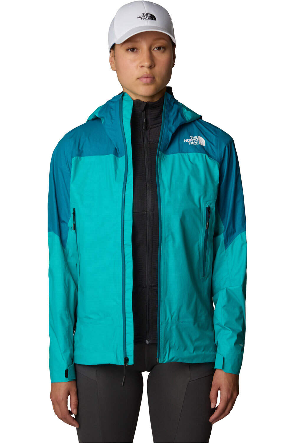 The North Face chaqueta impermeable mujer W SIGNAL 2.5L DRYVENT JACKET vista detalle