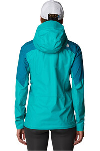 The North Face chaqueta impermeable mujer W SIGNAL 2.5L DRYVENT JACKET vista trasera