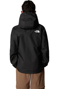 The North Face chaqueta impermeable niño B ANTORA RAIN JACKET vista trasera
