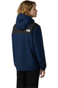 The North Face chaqueta impermeable niño B ANTORA RAIN JACKET vista trasera