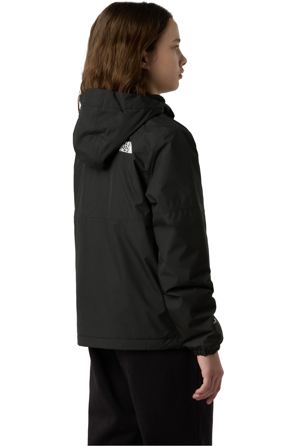 The North Face chaqueta impermeable niño G WARM ANTORA RAIN JACKET vista trasera