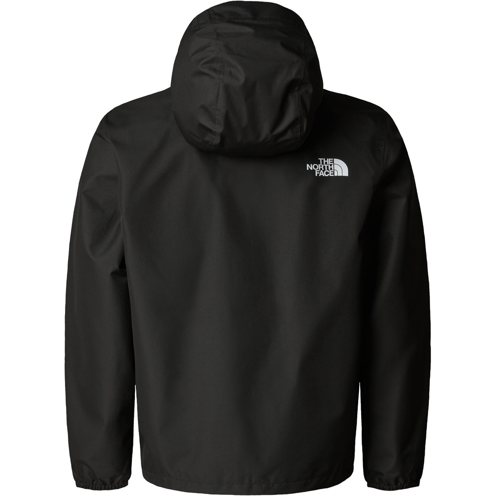 The North Face chaqueta impermeable niño TEEN ZIPLINE RAIN JACKET 03