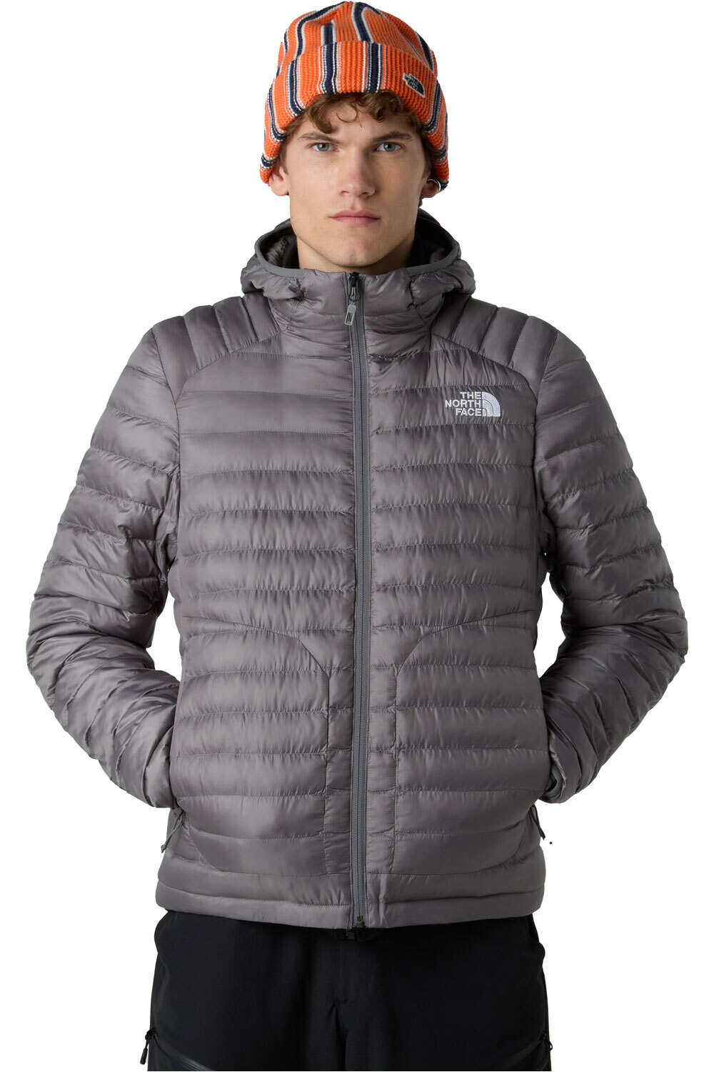 The North Face chaqueta outdoor hombre M HUILA SYNTHETIC HOODIE vista frontal