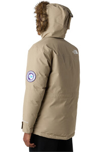 The North Face chaqueta outdoor hombre M MCMURDO 2L GTX DOWN PARKA vista trasera