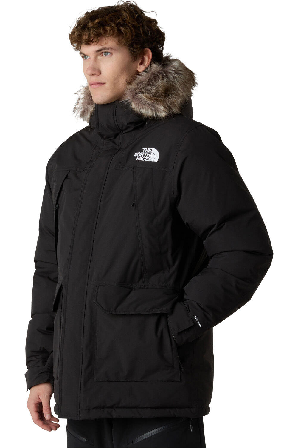 The North Face chaqueta outdoor hombre M MCMURDO PARKA vista detalle