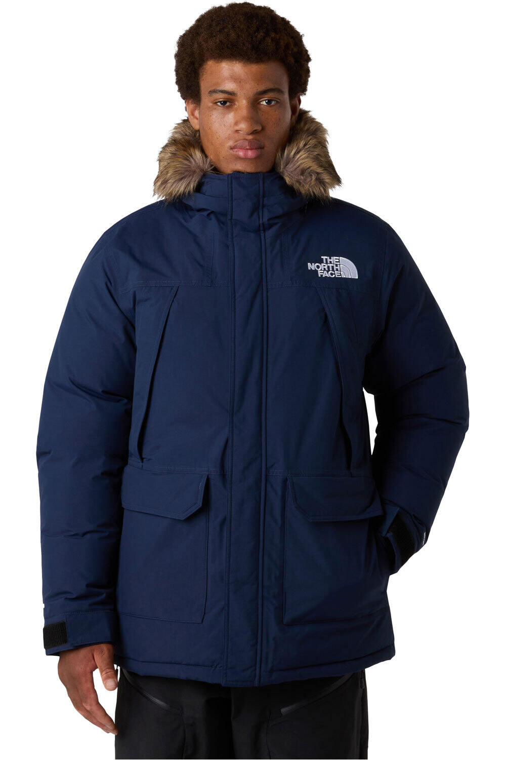 The North Face chaqueta outdoor hombre M MCMURDO PARKA vista frontal