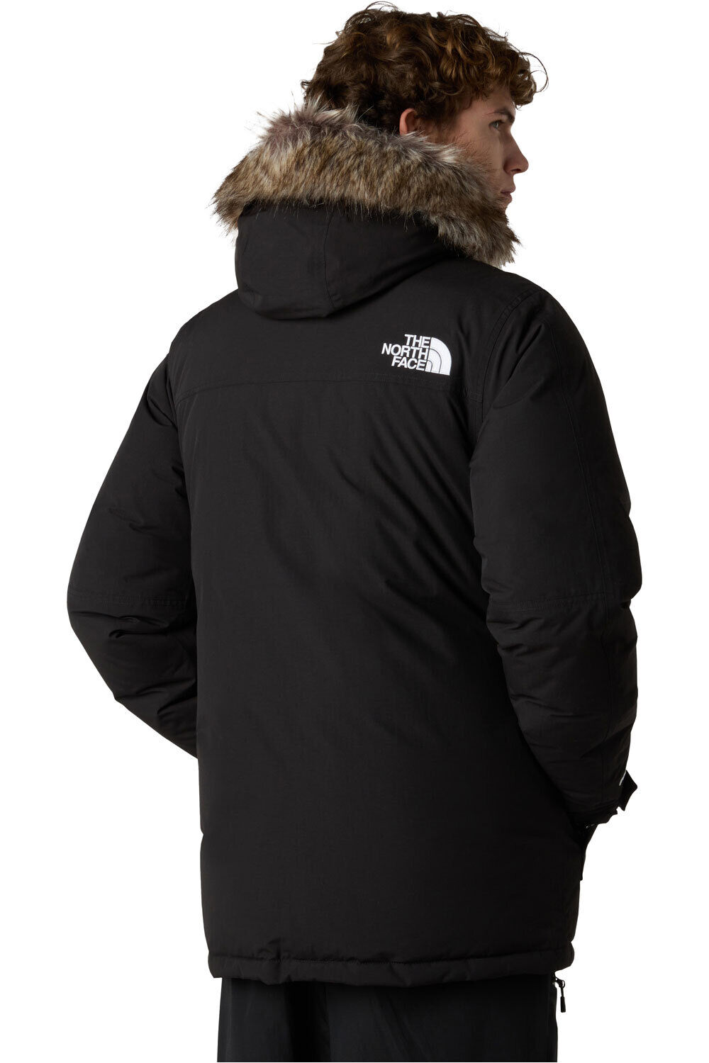 The North Face chaqueta outdoor hombre M MCMURDO PARKA vista trasera