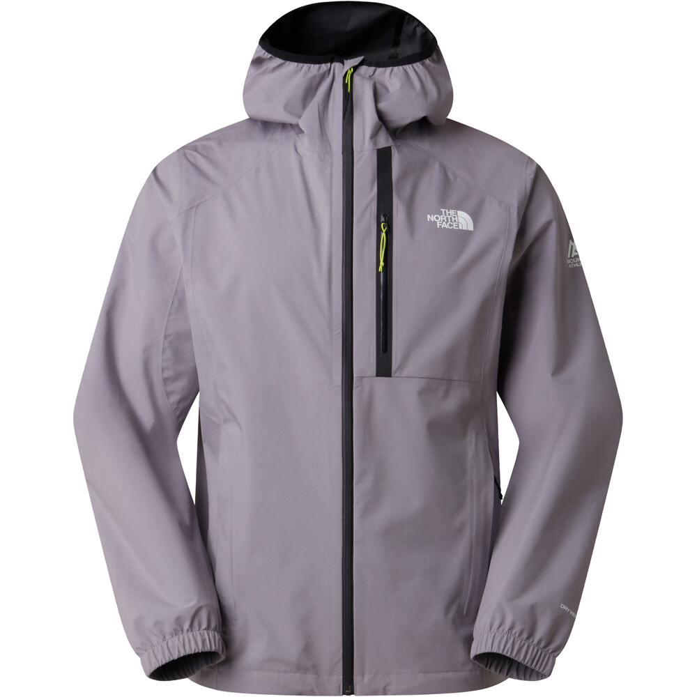 The North Face chaqueta outdoor hombre M MOUNTAIN ATHLETICS RAINLIT HOODED JACK vista detalle