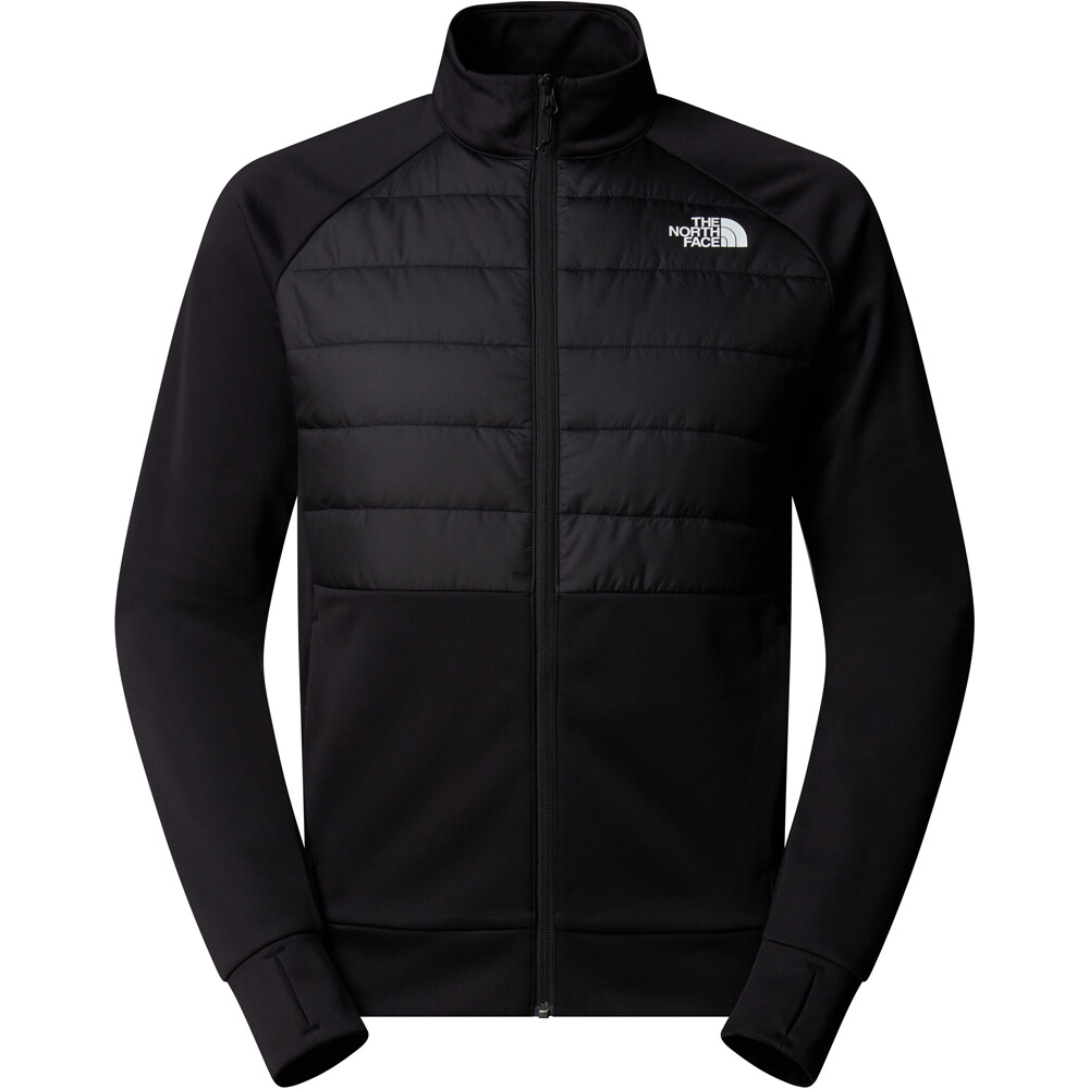 The North Face chaqueta outdoor hombre M REAXION 2.0 FLEECE HYBRID FULL ZIP JAC 03