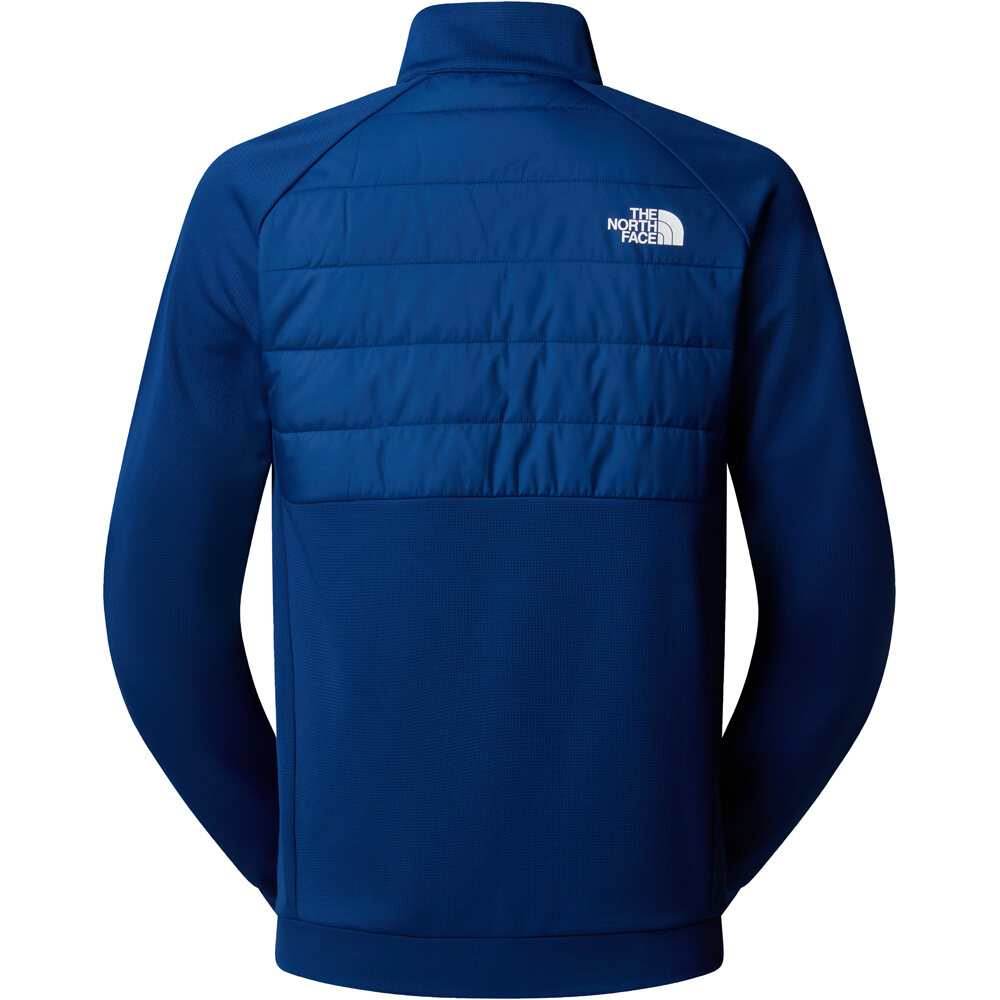 The North Face chaqueta outdoor hombre M REAXION 2.0 FLEECE HYBRID FULL ZIP JAC 04