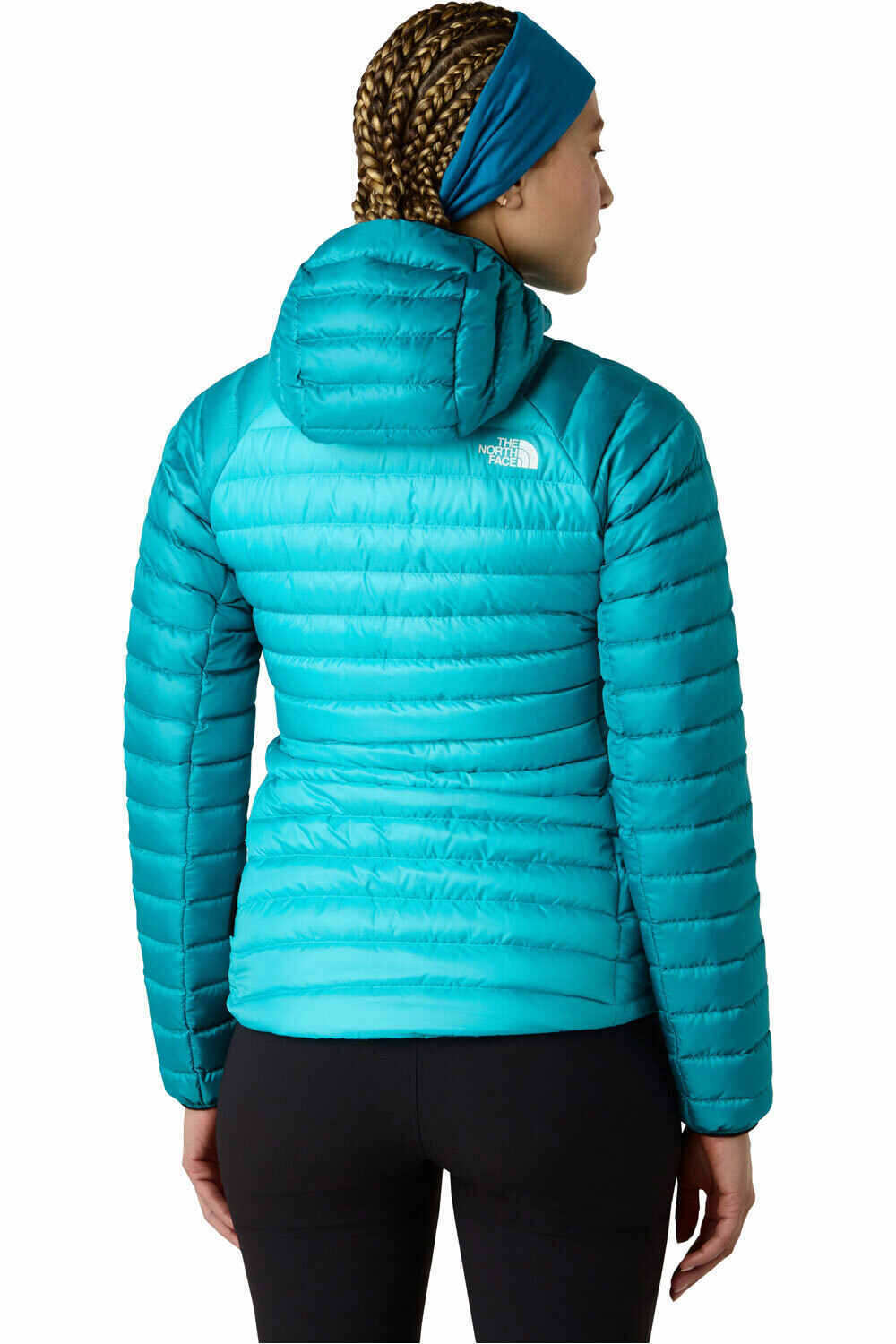 The North Face chaqueta outdoor mujer W BETTAFORCA LT DOWN HOODED JACKET vista trasera