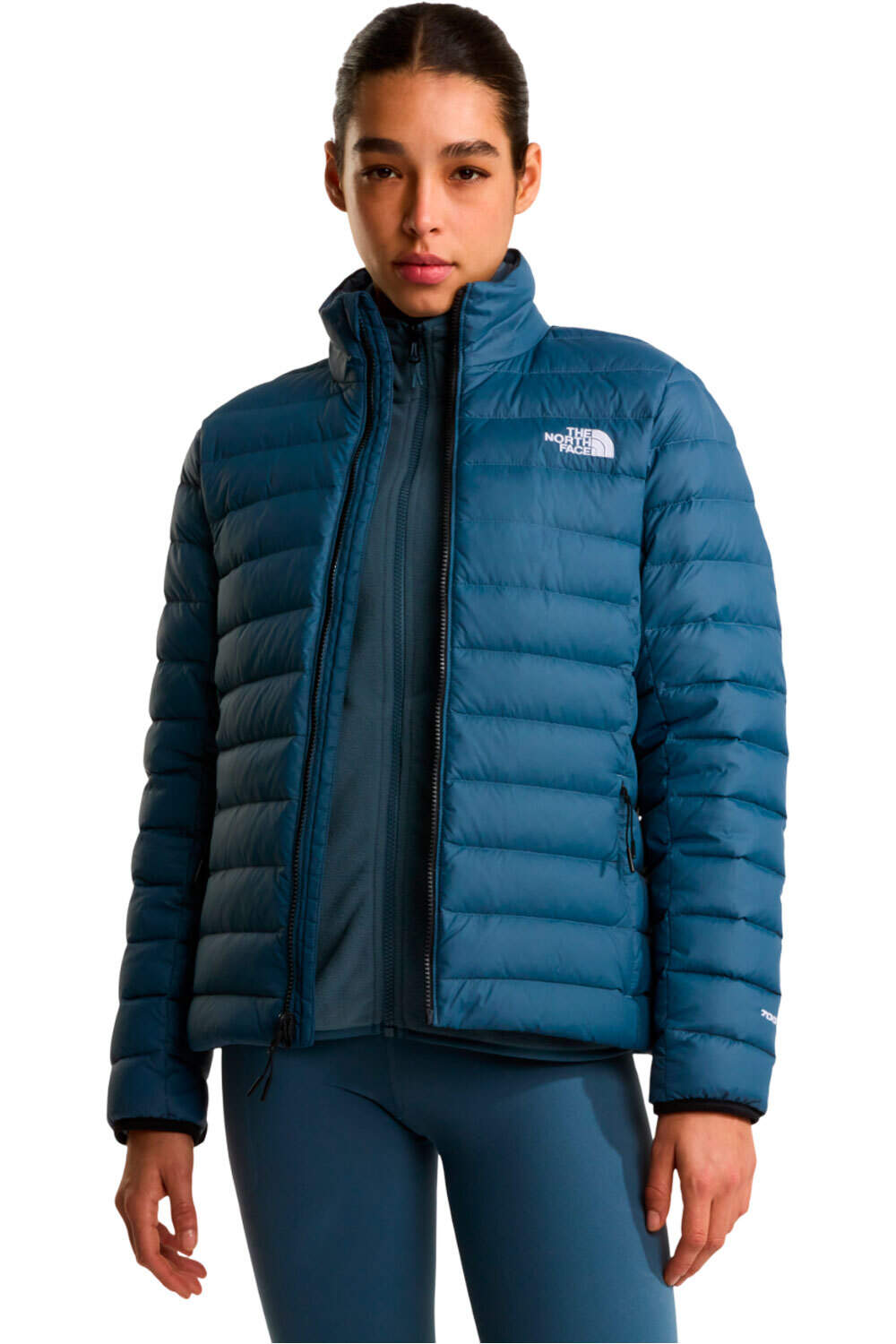 The North Face chaqueta outdoor mujer W CLASSIC DOWN JACKET vista detalle