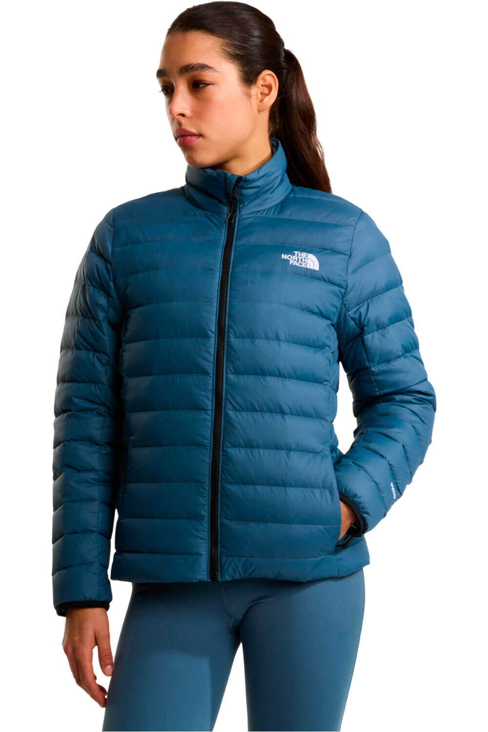 The North Face chaqueta outdoor mujer W CLASSIC DOWN JACKET vista frontal