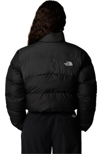 The North Face chaqueta outdoor mujer W CROPPED SAIKURU vista trasera