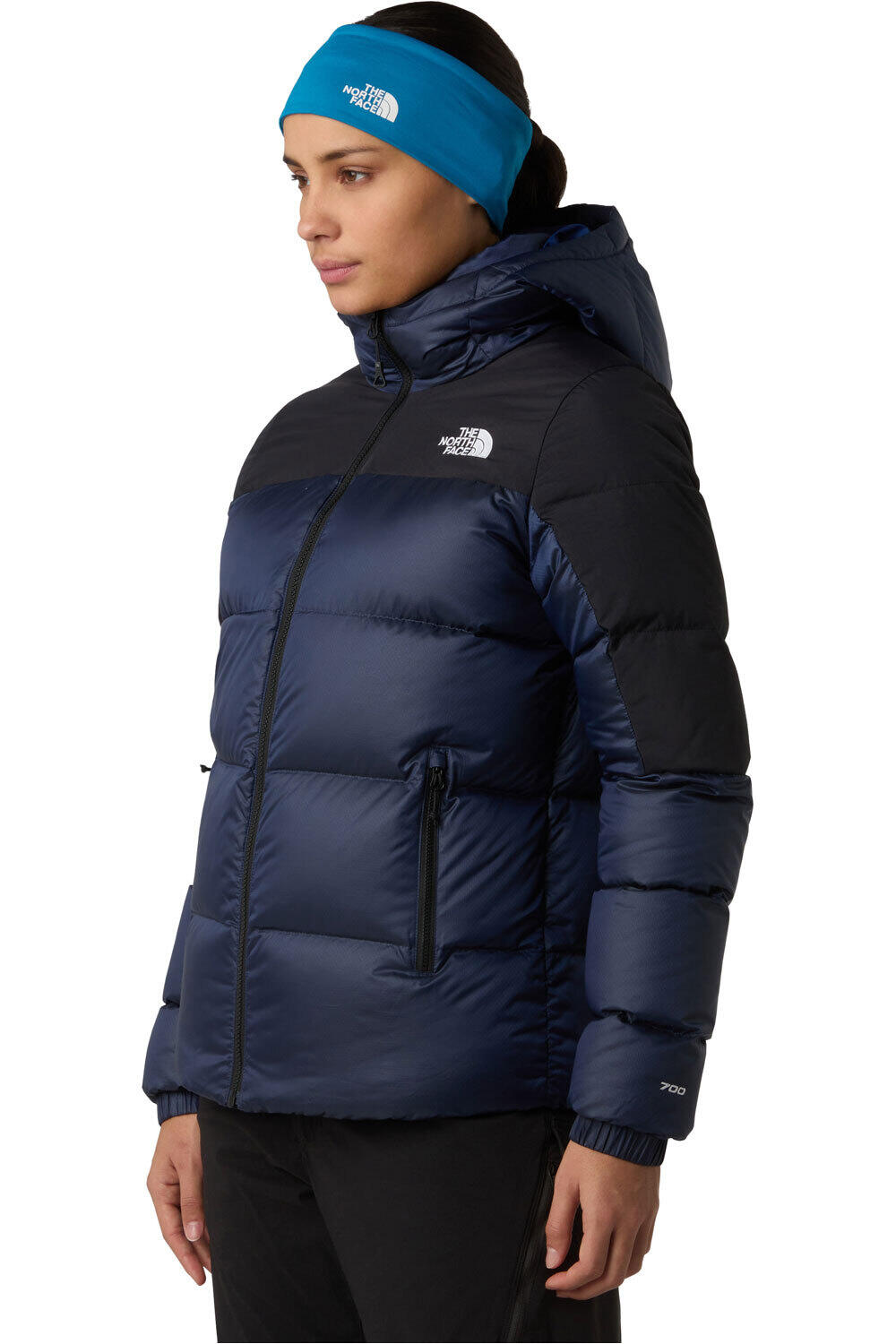 The North Face chaqueta outdoor mujer W DIABLO DOWN 2.0 HOODED JACKET vista frontal