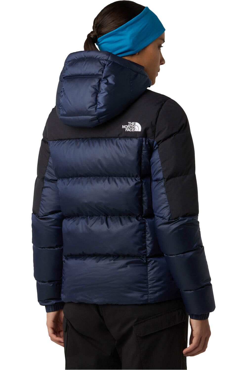 The North Face chaqueta outdoor mujer W DIABLO DOWN 2.0 HOODED JACKET vista trasera