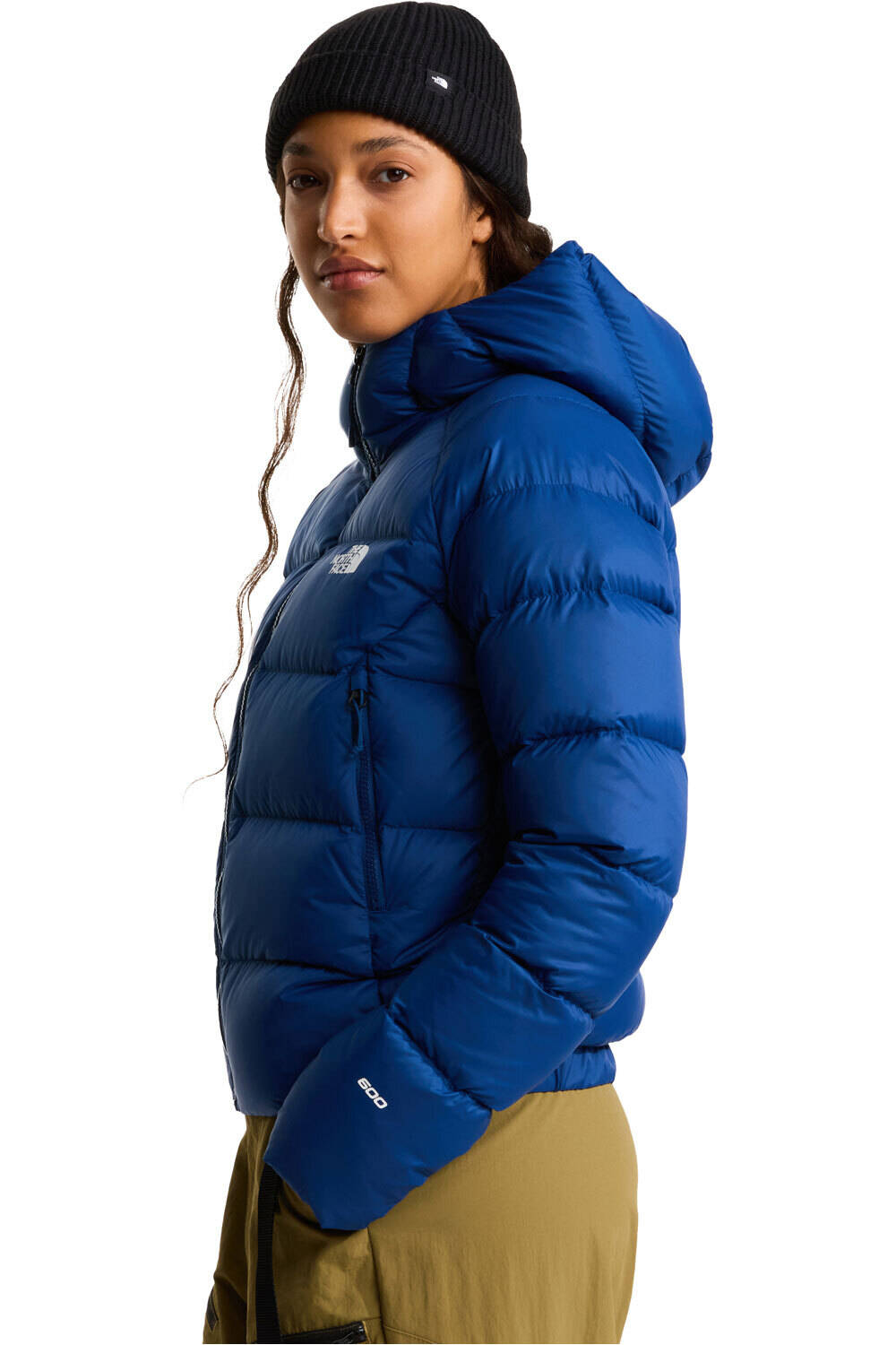 The North Face chaqueta outdoor mujer W HYALITE DOWN HOODIE vista detalle