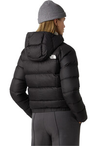 The North Face chaqueta outdoor mujer W HYALITE DOWN HOODIE vista trasera