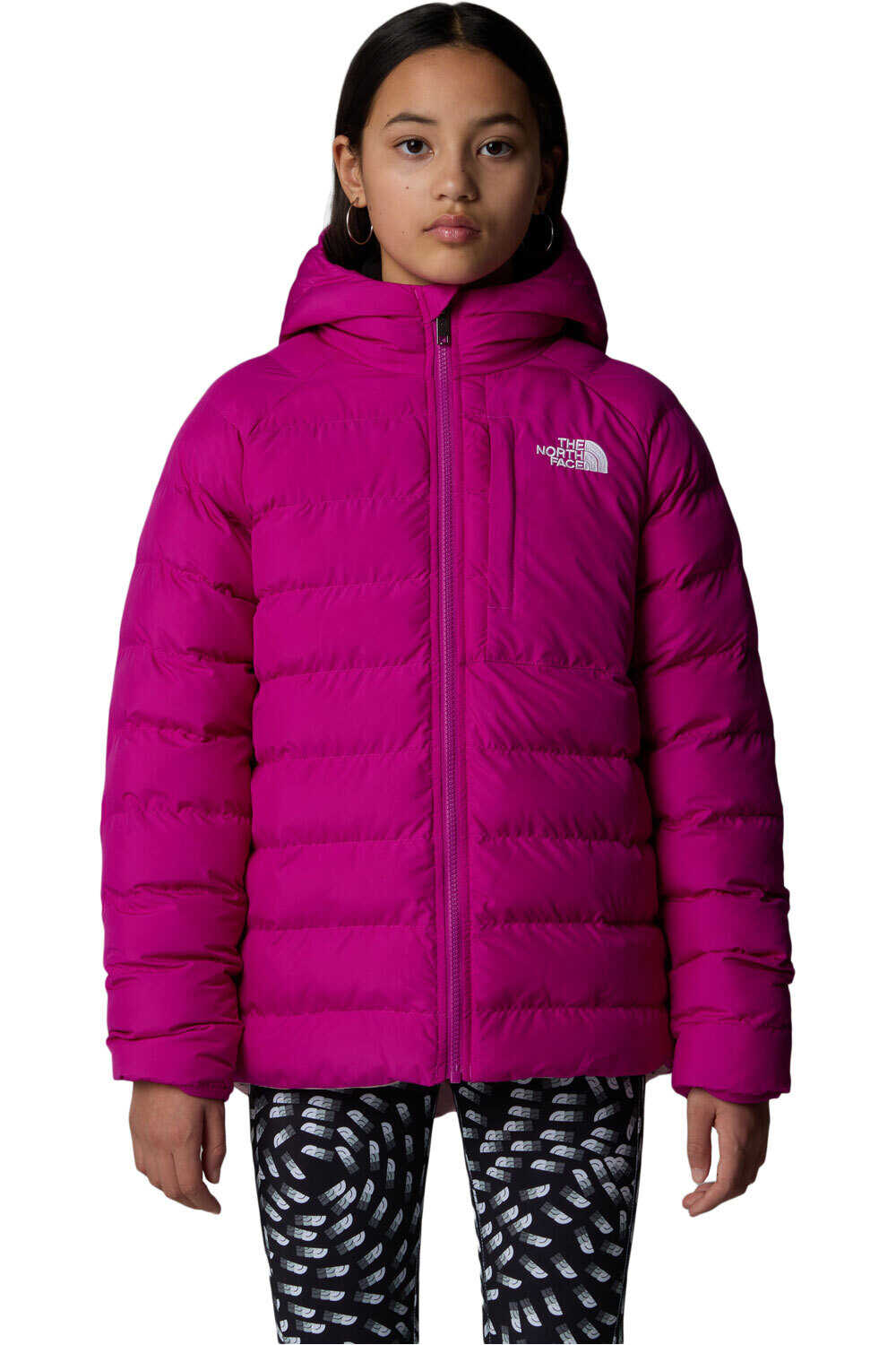 The North Face chaqueta outdoor niño G REVERSIBLE PERRITO HOODED JACKET vista frontal