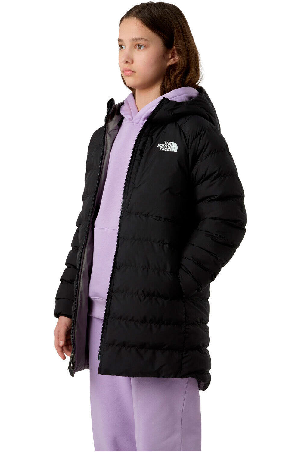 The North Face chaqueta outdoor niño G REVERSIBLE PERRITO PARKA vista detalle
