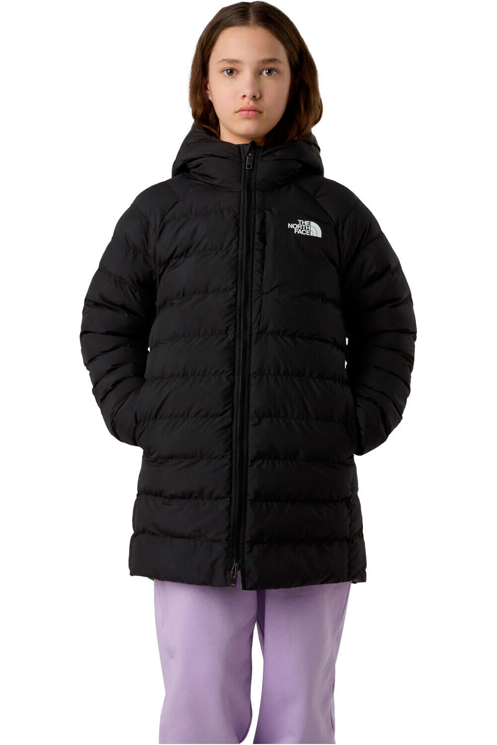 The North Face chaqueta outdoor niño G REVERSIBLE PERRITO PARKA vista frontal