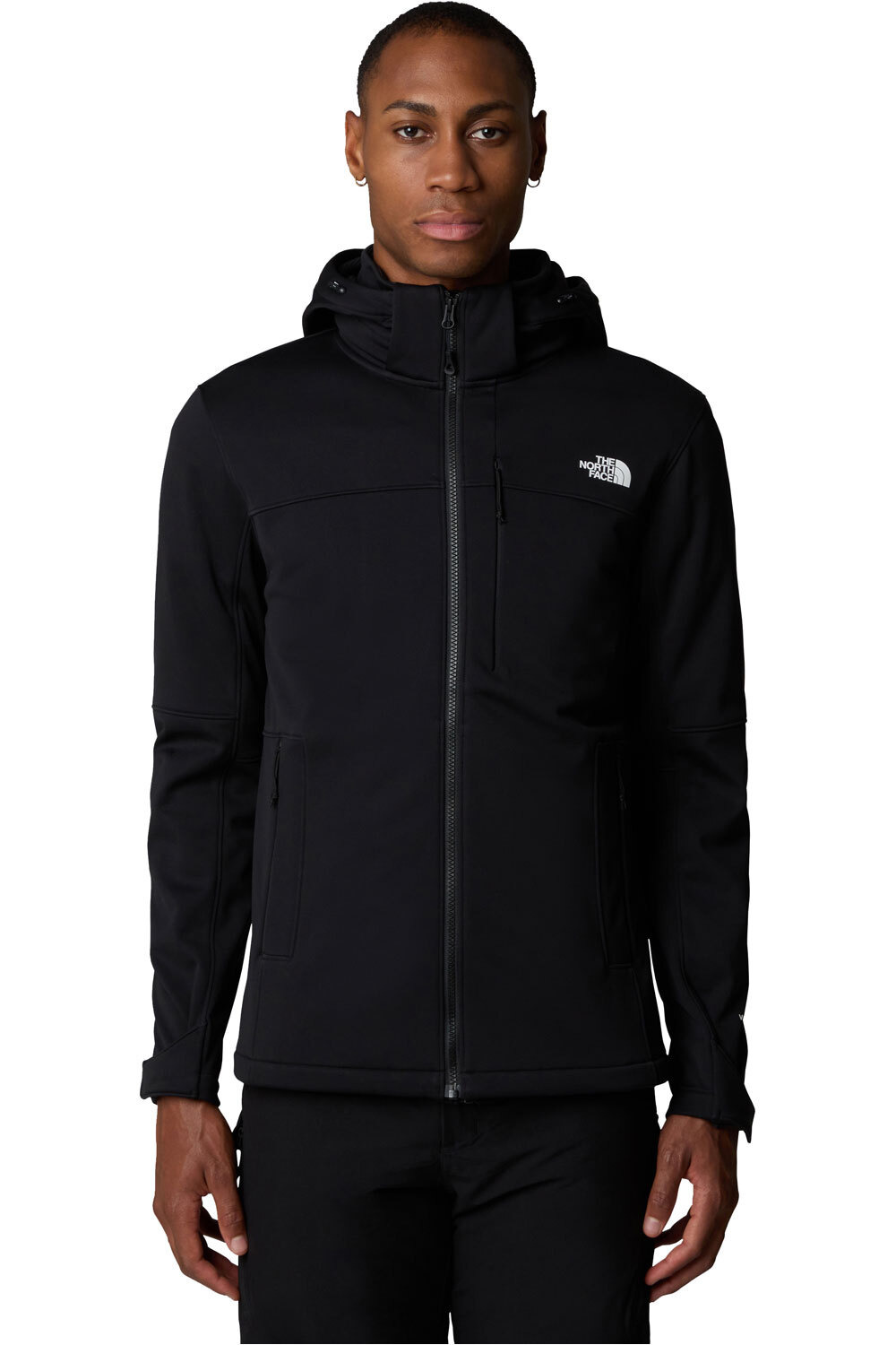 The North Face chaqueta softshell hombre M DIABLO SOFTSHELL DETACHABLE HOOD vista frontal