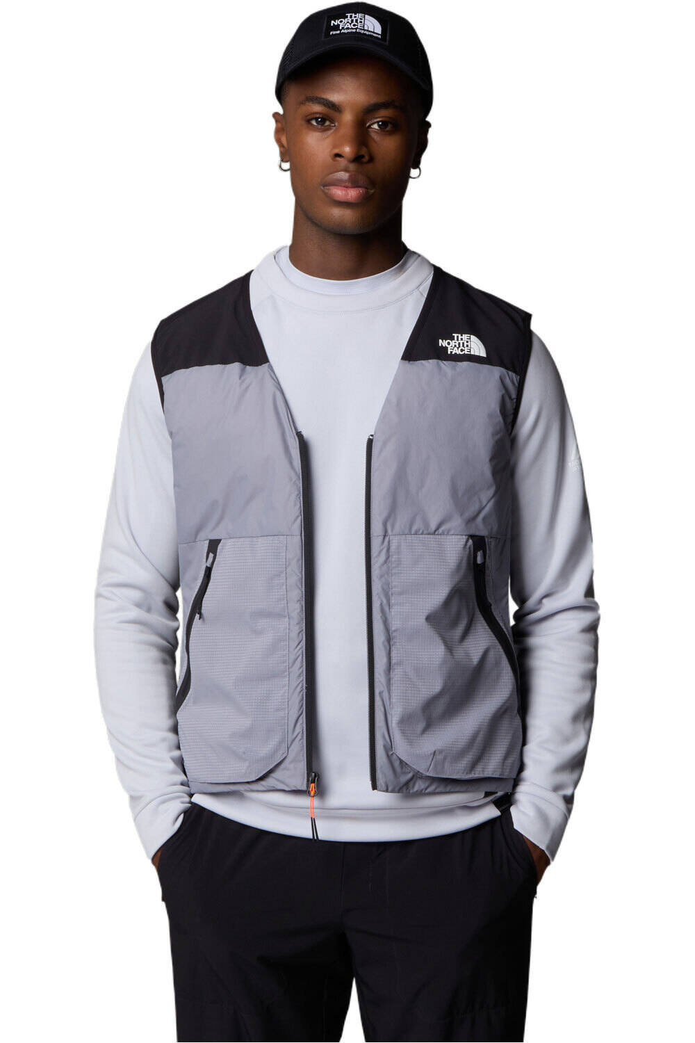The North Face chaqueta softshell hombre M MA UTILITY VEST vista detalle