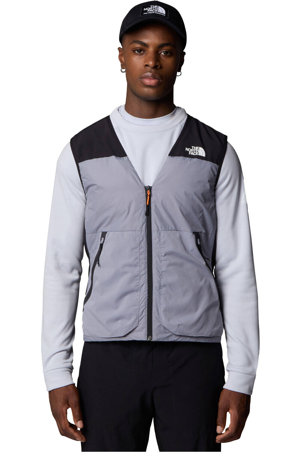 The North Face chaqueta softshell hombre M MA UTILITY VEST vista frontal