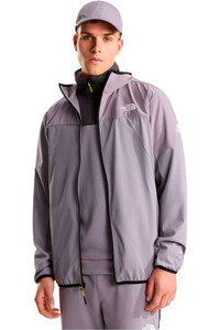 The North Face chaqueta softshell hombre M MOUNTAIN ATHLETICS USHBA HOODED JACKET vista detalle