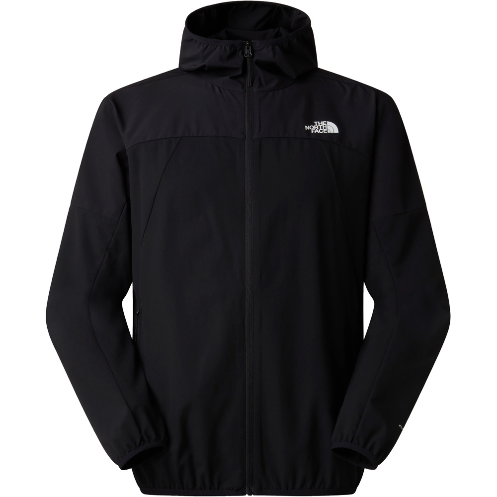The North Face chaqueta softshell hombre M MOUNTAIN ATHLETICS USHBA HOODED JACKET vista detalle