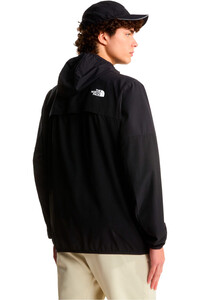 The North Face chaqueta softshell hombre M MOUNTAIN ATHLETICS USHBA HOODED JACKET vista trasera