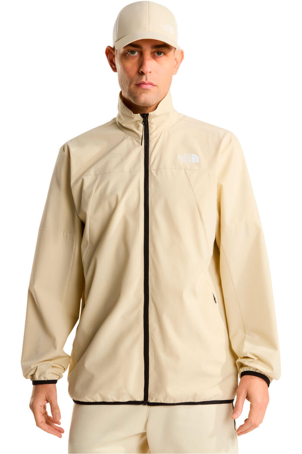 The North Face chaqueta softshell hombre M MOUNTAIN ATHLETICS USHBA TRACK JACKET vista frontal