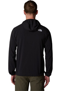 The North Face chaqueta softshell hombre M NIMBLE HOODIE - EU vista trasera