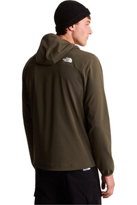 The North Face chaqueta softshell hombre M NIMBLE HOODIE 2 vista trasera