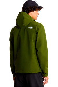 The North Face chaqueta softshell hombre M TANSA SOFTSHELL vista trasera