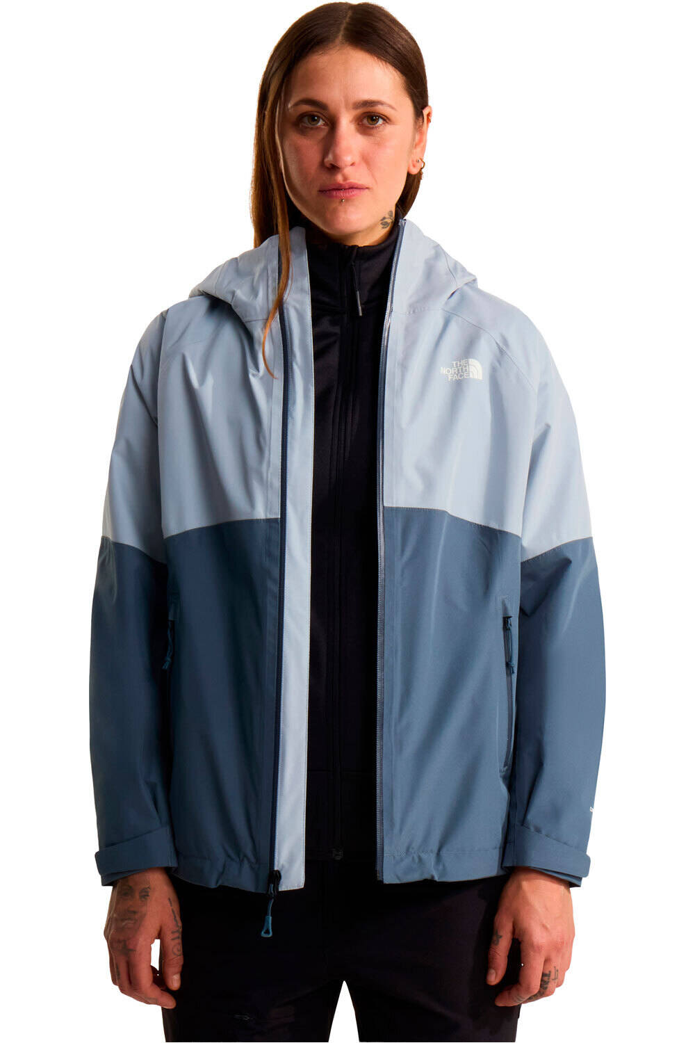 The North Face chaqueta softshell mujer W DIABLO DYNAMIC ZIP-IN JACKET vista detalle