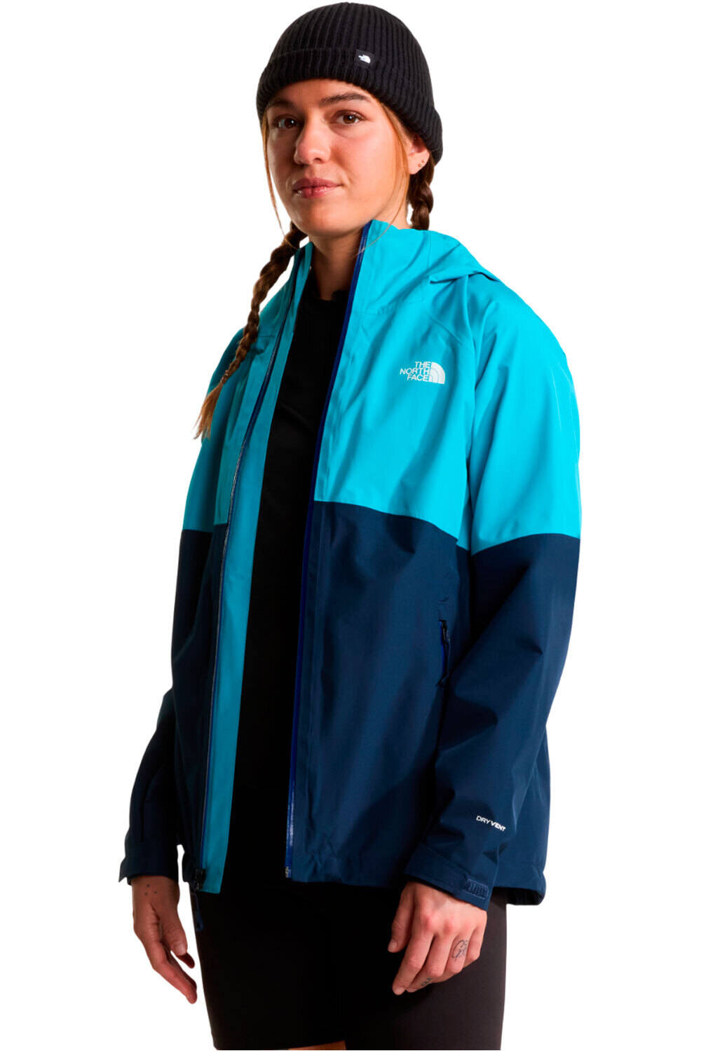 The North Face chaqueta softshell mujer W DIABLO DYNAMIC ZIP-IN JACKET vista detalle