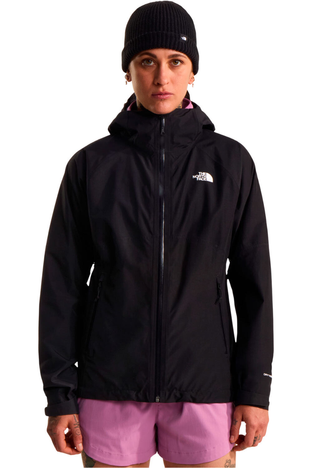 The North Face chaqueta softshell mujer W DIABLO DYNAMIC ZIP-IN JACKET vista frontal