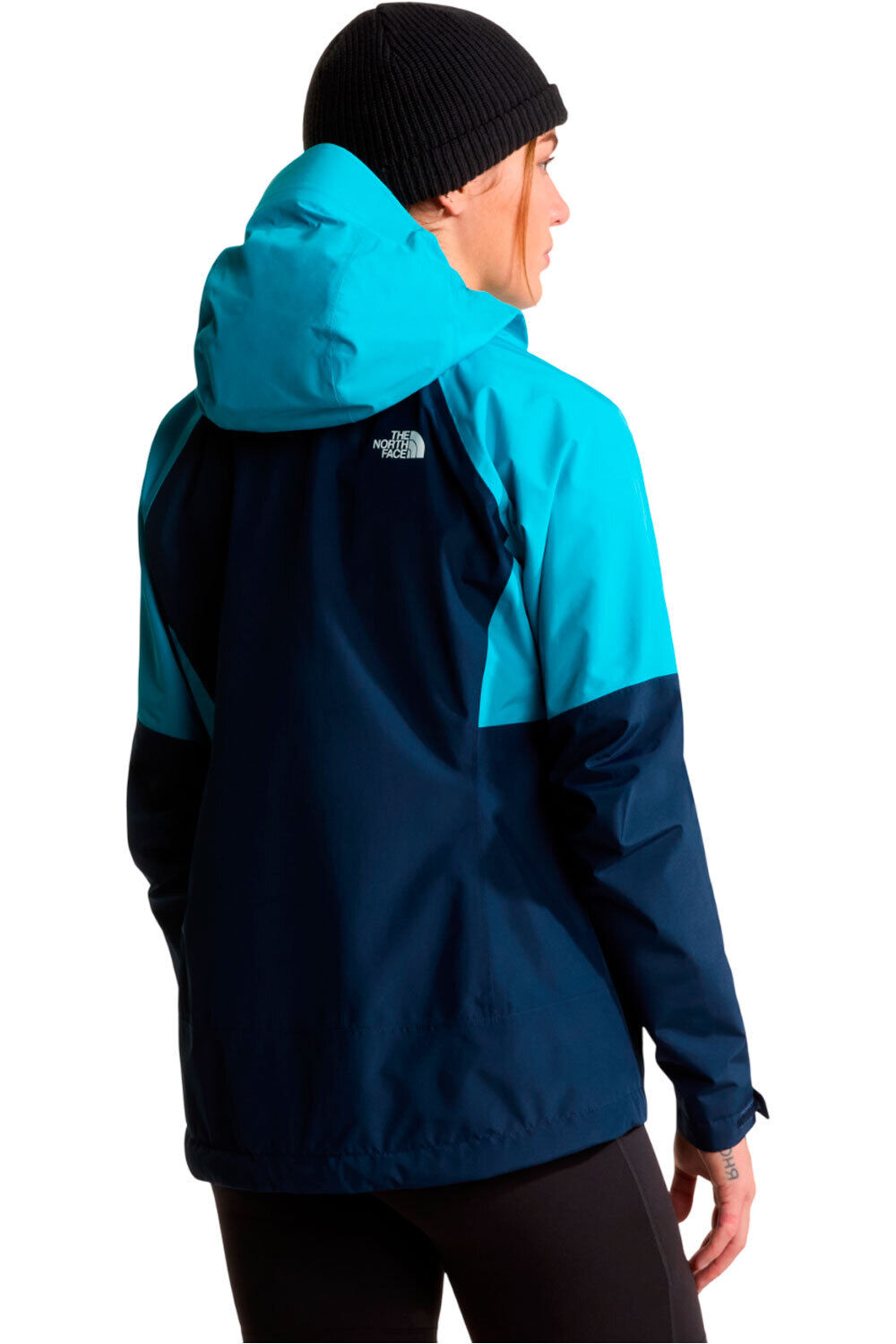 The North Face chaqueta softshell mujer W DIABLO DYNAMIC ZIP-IN JACKET vista trasera