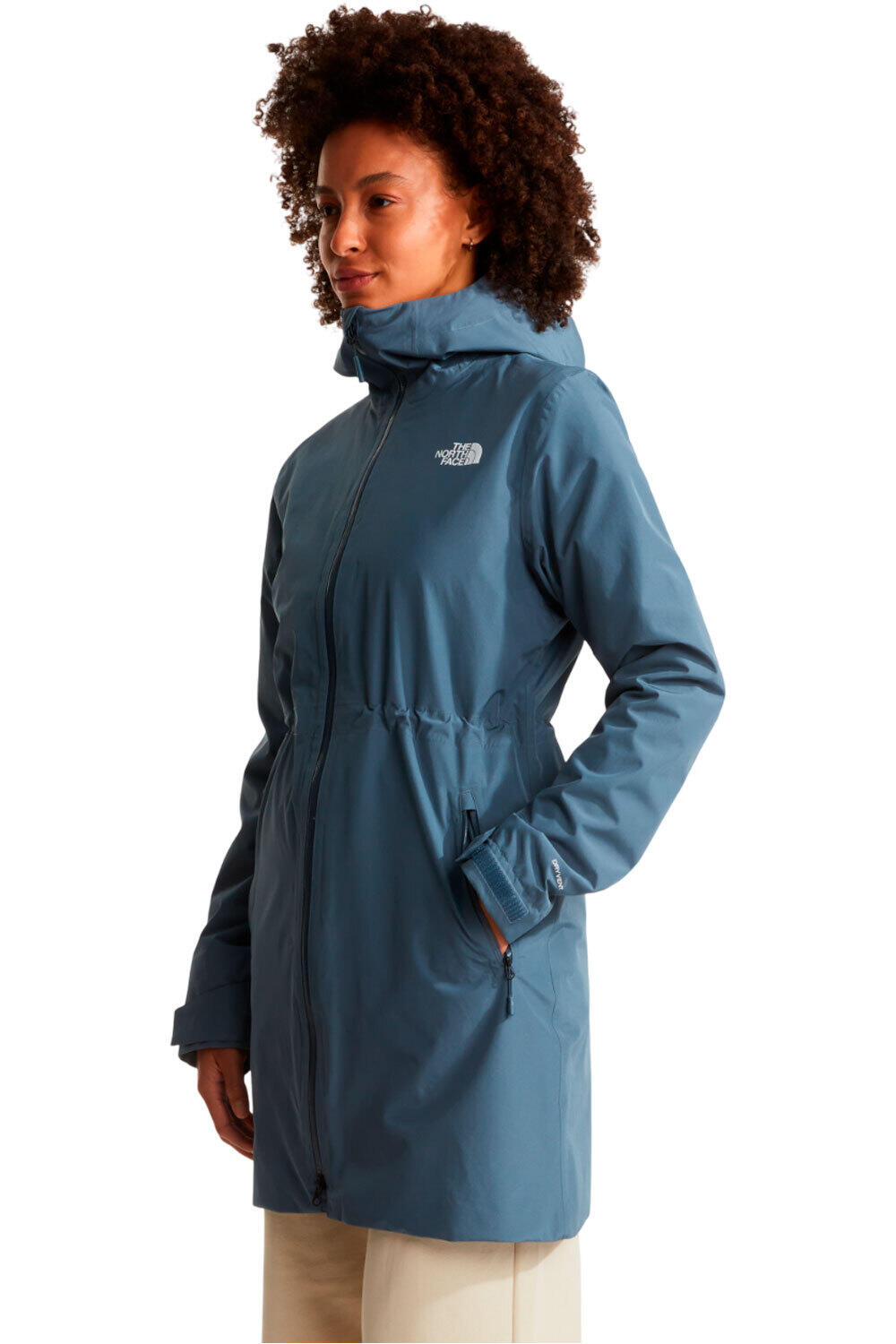 The North Face chaqueta softshell mujer W DRYVENT HIKESTELLER PARKA vista frontal
