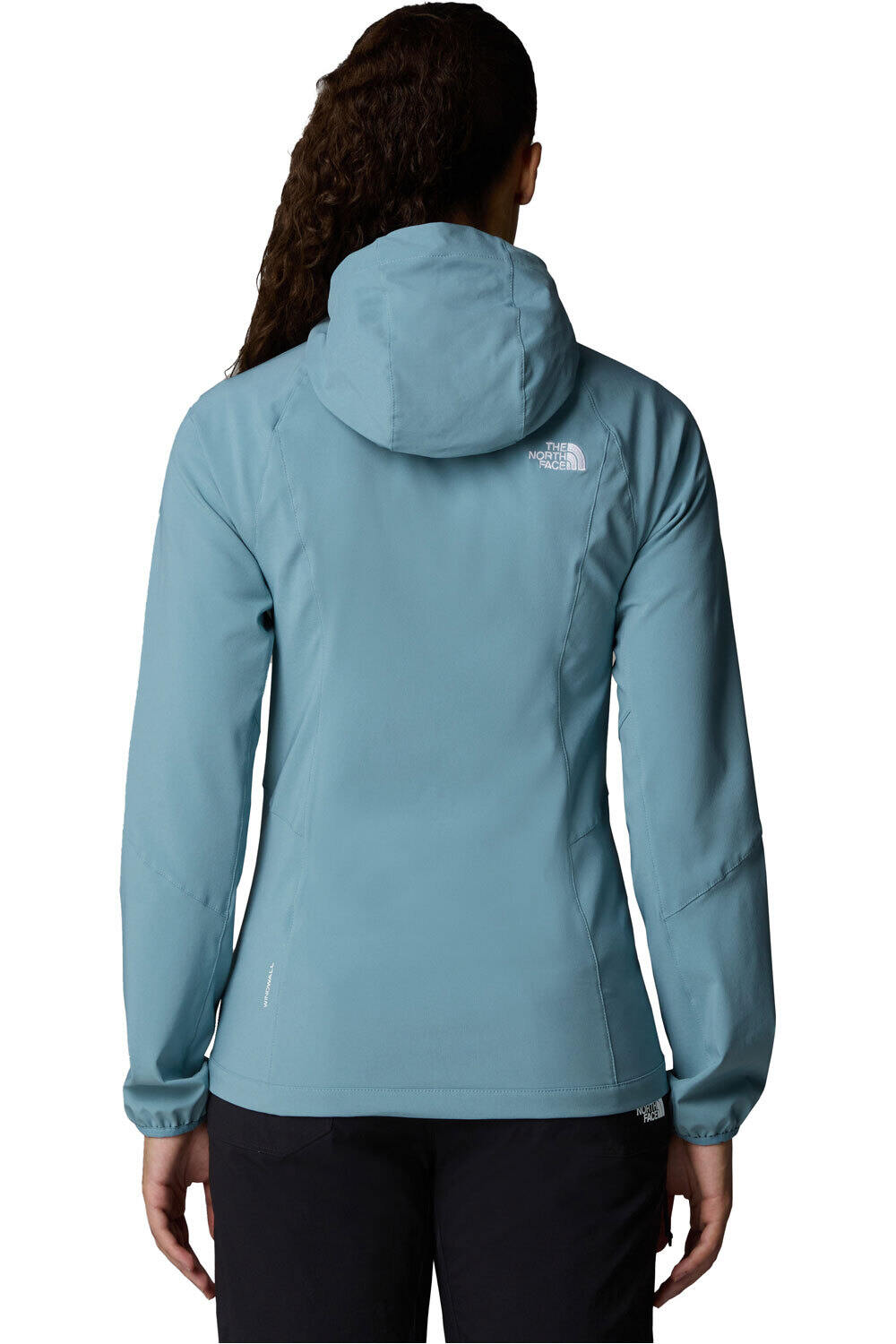 The North Face chaqueta softshell mujer W NIMBLE HOODIE - EU vista trasera