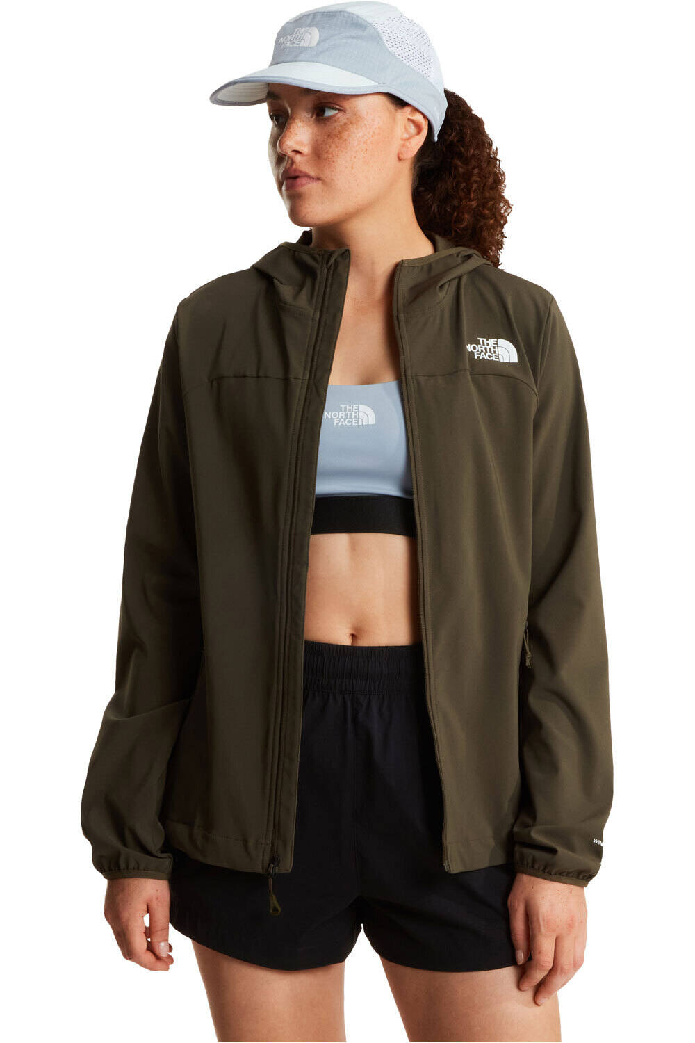 The North Face chaqueta softshell mujer W NIMBLE HOODIE 2 vista detalle