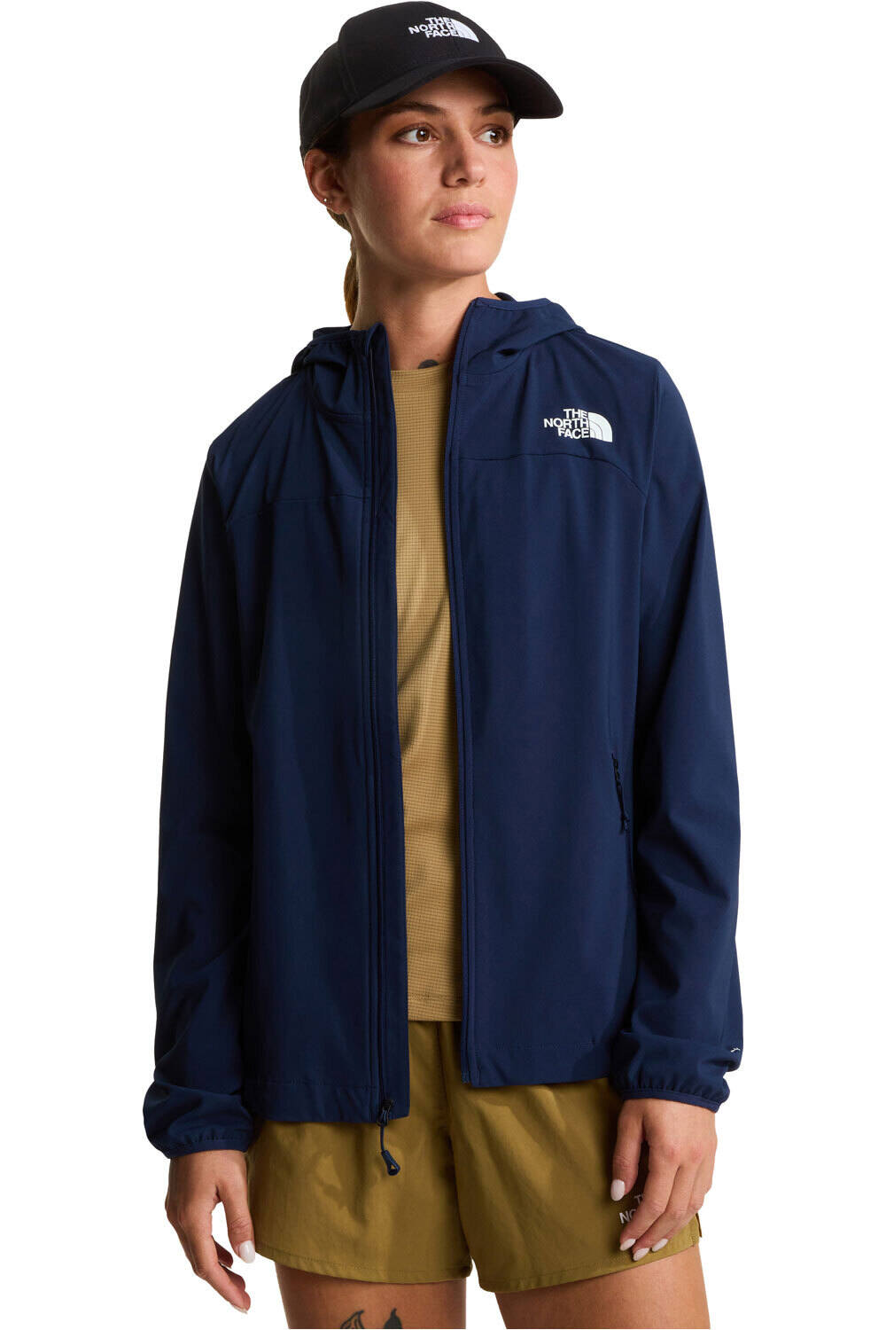 The North Face chaqueta softshell mujer W NIMBLE HOODIE 2 vista detalle