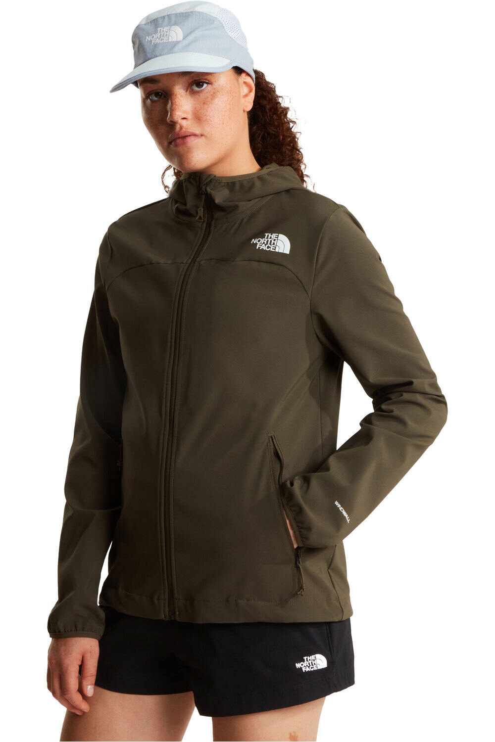 The North Face chaqueta softshell mujer W NIMBLE HOODIE 2 vista frontal