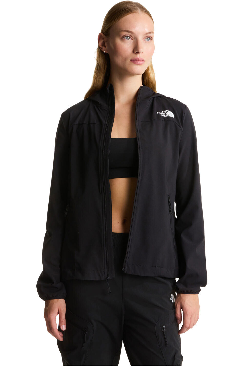 The North Face chaqueta softshell mujer W NIMBLE HOODIE 2 vista trasera