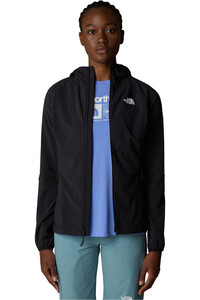 The North Face chaqueta softshell mujer W NIMBLE HOODIE vista detalle
