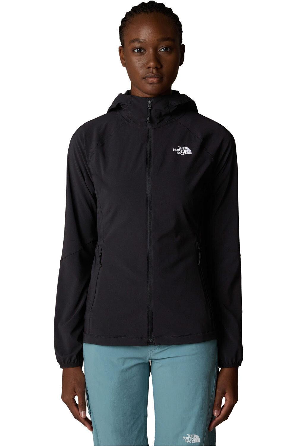 The North Face chaqueta softshell mujer W NIMBLE HOODIE vista frontal