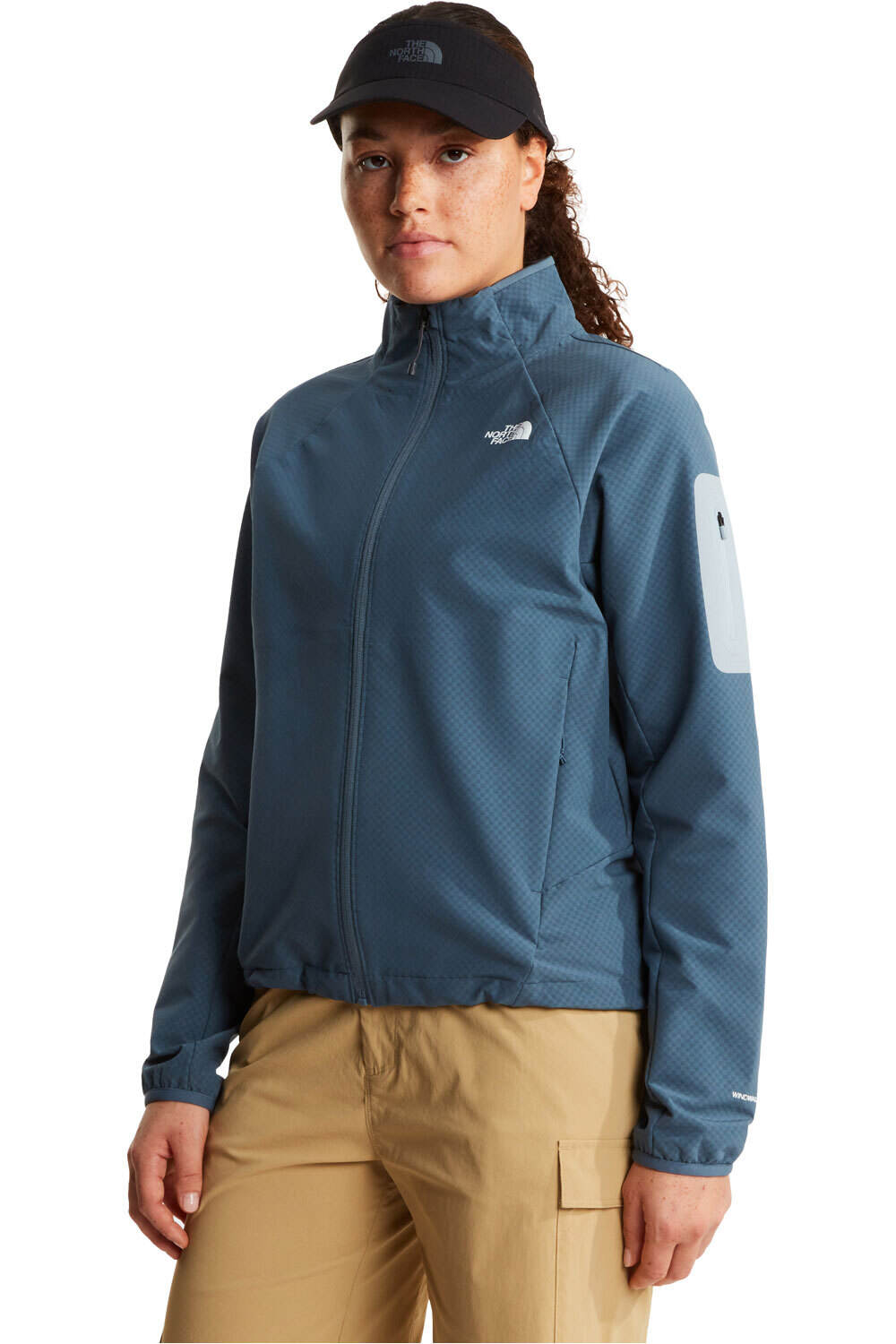 The North Face chaqueta softshell mujer W TEK APPROACH JACKET vista frontal