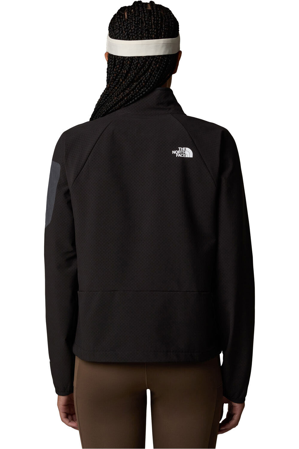 The North Face chaqueta softshell mujer W TEK APPROACH JACKET vista trasera